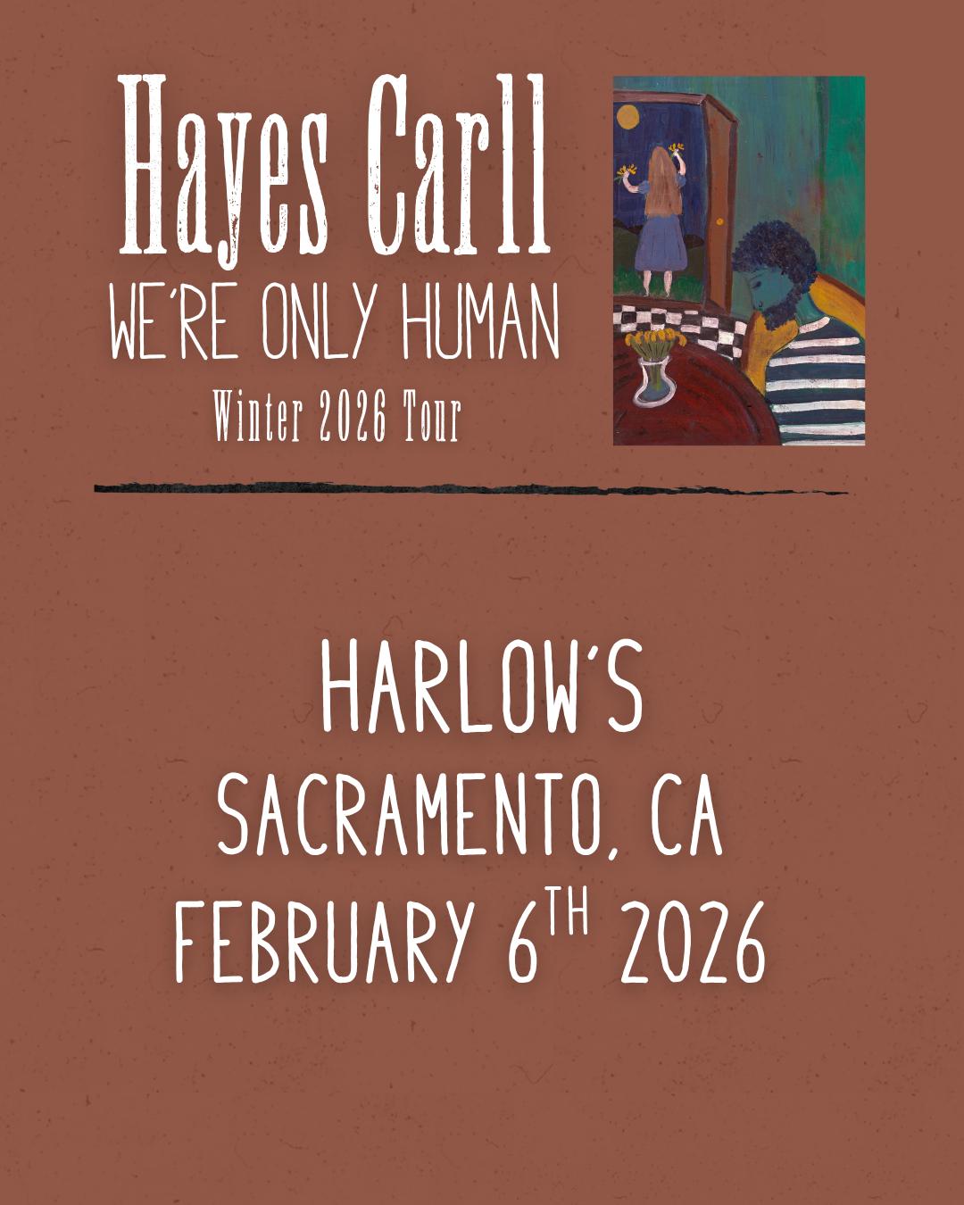 VIP Experience: Harlow's - Sacramento, CA - February 6th, 2026