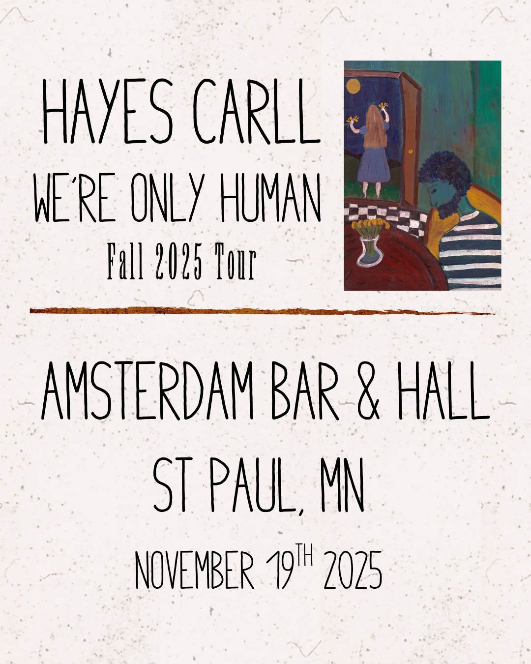 VIP Experience: Amsterdam Bar & Hall - St Paul, MN - November 19, 2025