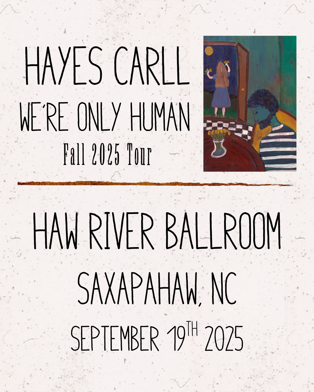 VIP Experience: Haw River Ballroom - Saxapahaw, NC - September 19, 2025