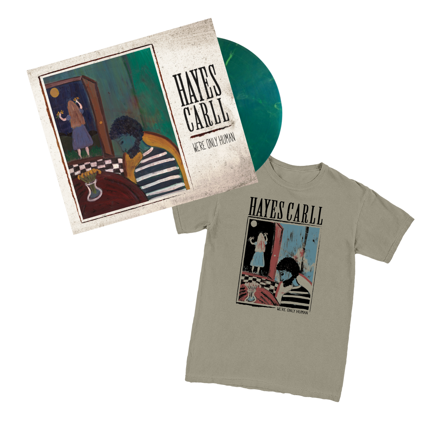 We're Only Human Vinyl & Tee Bundle (PRE-ORDER)