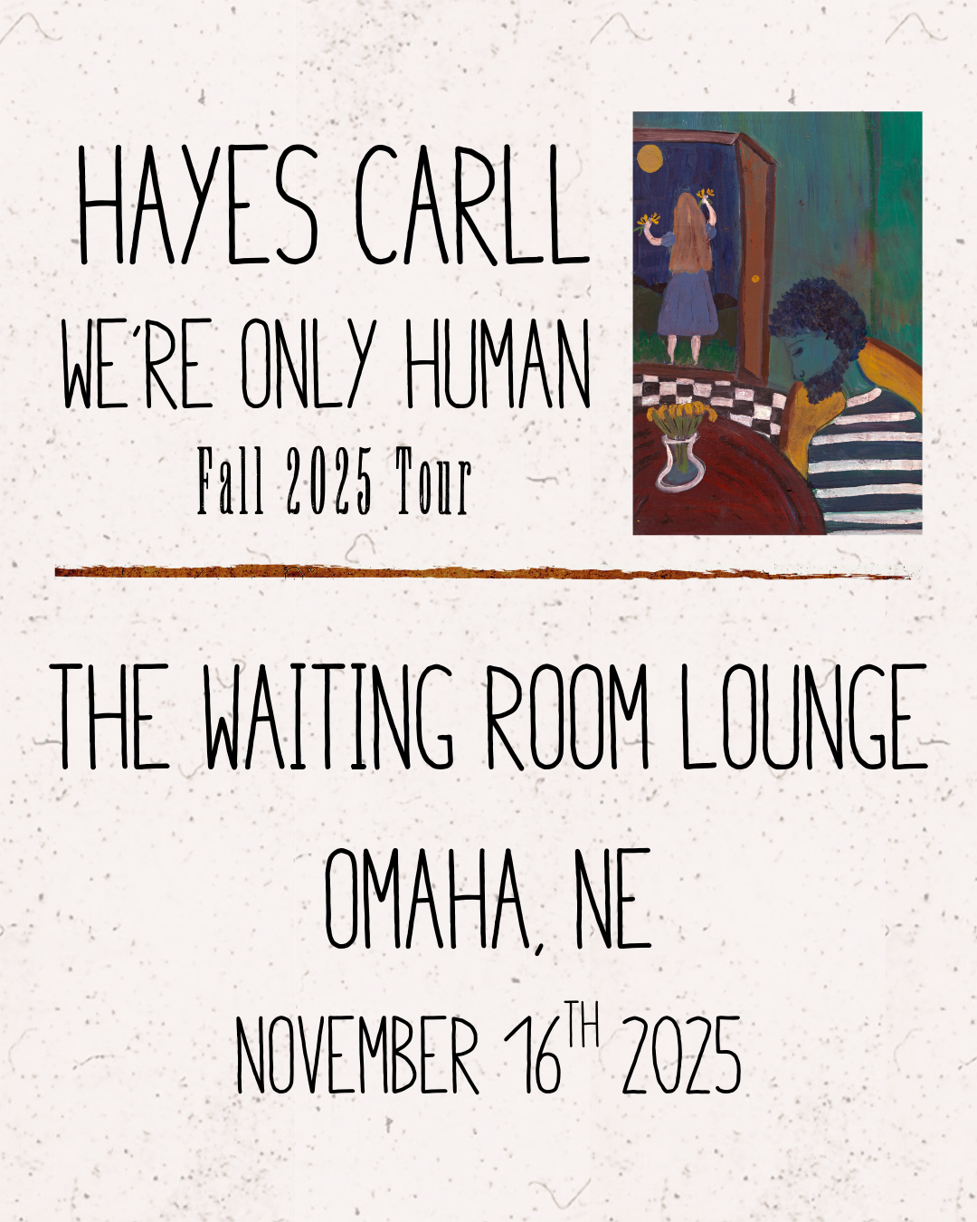 VIP Experience: The Waiting Room Lounge - Omaha, NE - November 16, 2025