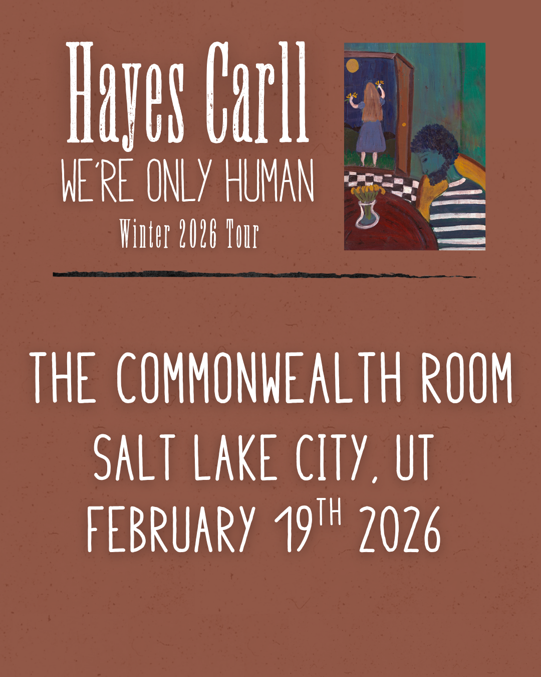 VIP Experience: The Commonwealth Room - Salt Lake City, UT - February 19th, 2026