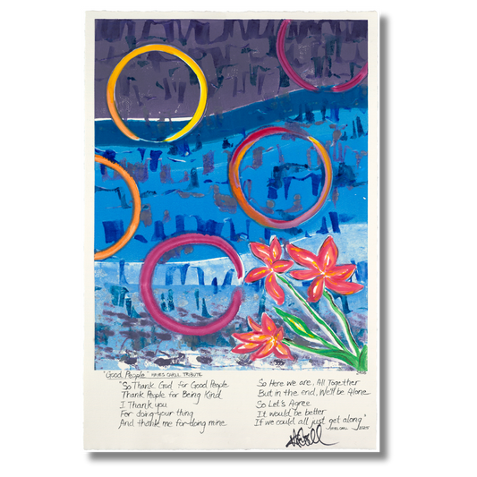 "Good People" 24'' x 18'' Print