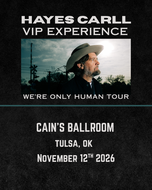 VIP Experience: Cain's Ballroom - Tulsa, OK - November 12th, 2026