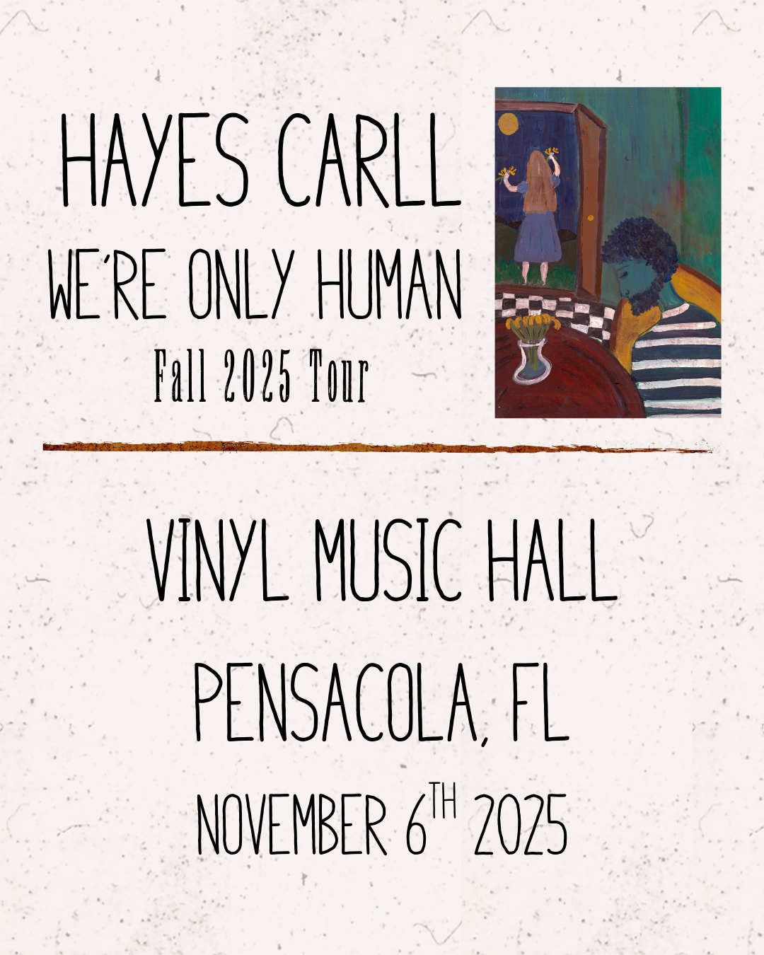 VIP Experience: Vinyl Music Hall - Pensacola, FL - November 6, 2025